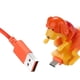thumbnail image 1 of 1.2m Funny Humping Spot Dog Cable De Carga USB Cargador Rápido Naranja Tipo-C, 1 of 3