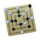 thumbnail image 2 of Juego de mesa de ajedrez Nine Mens Morris, juego de mesa de damas lógicas de entretenimiento y actividades familiares, juguete de desarrollo para, 2 of 5