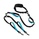 thumbnail image 3 of Correa Retráctil Para Perros Con Manos Libres Y Doble Cuerda Elástica Para Ciclismo, Canicross, Color Azul, 3 of 5