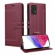 thumbnail image 1 of Premium Wallet Case for Samsung Galaxy A73 5G with Card Slots & Kickstand, Flip Cover Red, 1 of 6