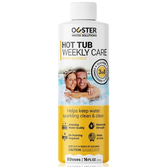 Limpiador 3‑en‑1 semanal para jacuzzi Bio Ouster 473 ml