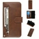 thumbnail image 1 of Funda con Cremallera para Samsung Galaxy S9, Carcasa Cartera de Cuero PU con Soporte y Tarjetero, 1 of 5