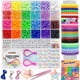 thumbnail image 1 of Set Cuentas Pony LIS HEGENSA 1000 pcs 9 mm 24 colores, 1 of 3