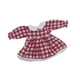 thumbnail image 1 of 1:12 Accesorios Para Vestir Muñecas Ropa Hecha A Mano Para Figuras De Acción Femeninas De 6" Vestir Red Grid, 1 of 3