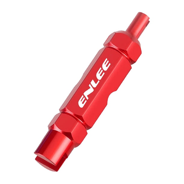 Herramienta Para Extraer El Núcleo De La Válvula, Equipo Para Bicicletas De Montaña Y Carretera SUV Para Presta Schrader, Color Rojo