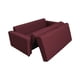 thumbnail image 2 of Sofa Cama Multifuncional Lino Rojo Burdeo, 2 of 3