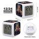 thumbnail image 2 of Chica Chismosa theme 7 colors Alarm Clock Digital LED Alarm Clock Gifts for kids friends family, 2 of 6