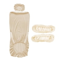 Bothyi - Fundas De Asiento De Silla De Oficina Para Silla De Juegos De Oficina Sillas De Escritorio Giratorias Para Ordenador Blanco Lechoso