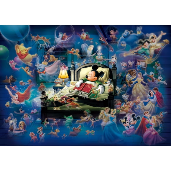 Rompecabezas Tenyo Disney Mickey's Dream Fantasy, 500 piezas