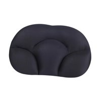 Magideal - Almohada Para Todo El Cuello Respetuoso Con La Piel Cómodo Dormir Cuello Hombro Ergonómico Ropa De Cama Almohadas Lavable Almohada Para Dormir Para El , Negro