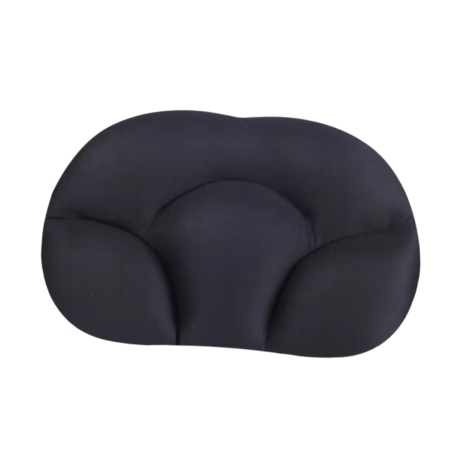Magideal - Almohada Para Todo El Cuello Respetuoso Con La Piel Cómodo Dormir Cuello Hombro Ergonómico Ropa De Cama Almohadas Lavable Almohada Para Dormir Para El , Negro