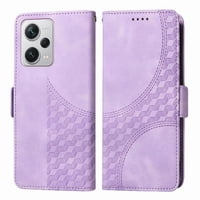 Carcasa Foxdock Xiaomi Poco X5 Pro 5G De Cuero Pu, Diseño Acolchado Clásico, Protección Contra Caídas Y Rayones