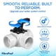 thumbnail image 3 of Válvula desviadora para piscina Fibropool de 3 vías, 1.5'' PVC blanco, 3 of 7