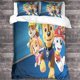 thumbnail image 3 of Paw Patrol Duvet Cover 3D Bedding Set Anime Characters Soft Microfiber Reversible Duvet Cover Set Quilt Cover with Zipper Closure for Kids Teens Adults Double, 3 of 3