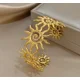 thumbnail image 1 of Pulsera Sol Dorada Ajustable - Baño de Oro Mujer, Antialérgica, 1 of 3