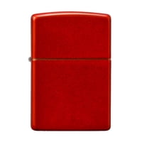 Zippo - Encendedor Metallic Red Matte Lasered Rojo Zp49475