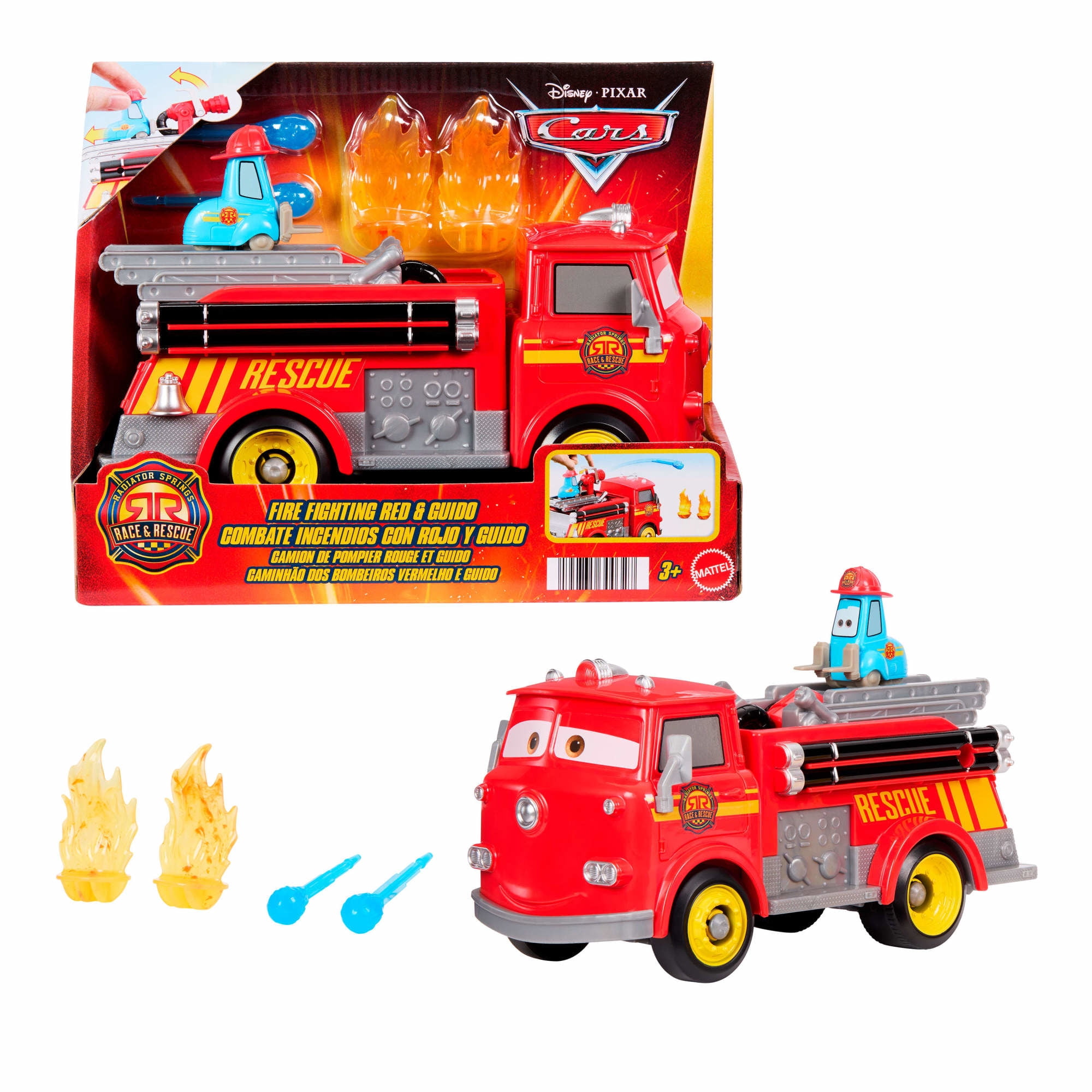 Cars - Vehículo De Juguete Rojo