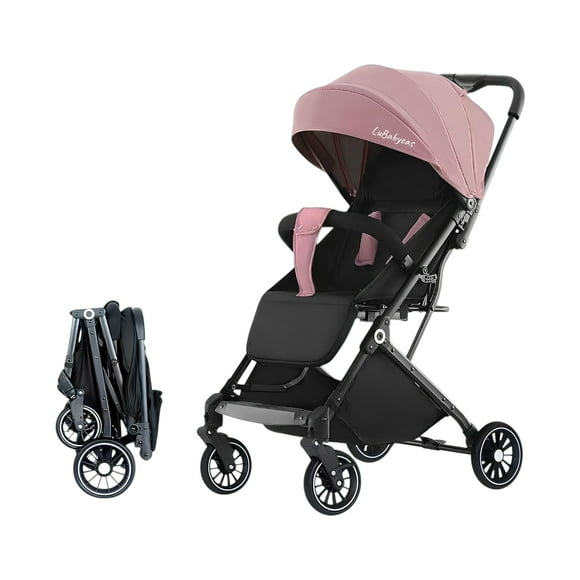 Coche De Paseo Maleta Compacto 0-3 Años Tour Rosa LuBabycas