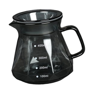 Magideal - Cafetera Resistente, Cafetera, Tetera De Goteo Con Tapa De Mango Para Preparar Café Y Té A Mano, Tetera Para Servidor De Café 450Ml