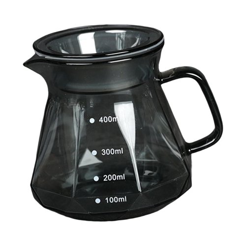 Magideal - Cafetera Resistente, Cafetera, Tetera De Goteo Con Tapa De Mango Para Preparar Café Y Té A Mano, Tetera Para Servidor De Café 450Ml
