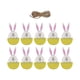 thumbnail image 2 of 10x Colgantes Colgantes De Pascua Adorno Colgante Para Puerta Decoración Colgante De Pared Amarillo, 2 of 3