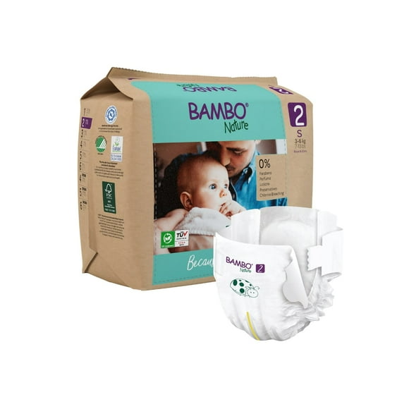 Pañal Ecológico Ecofriendly Talla S, 30 uni