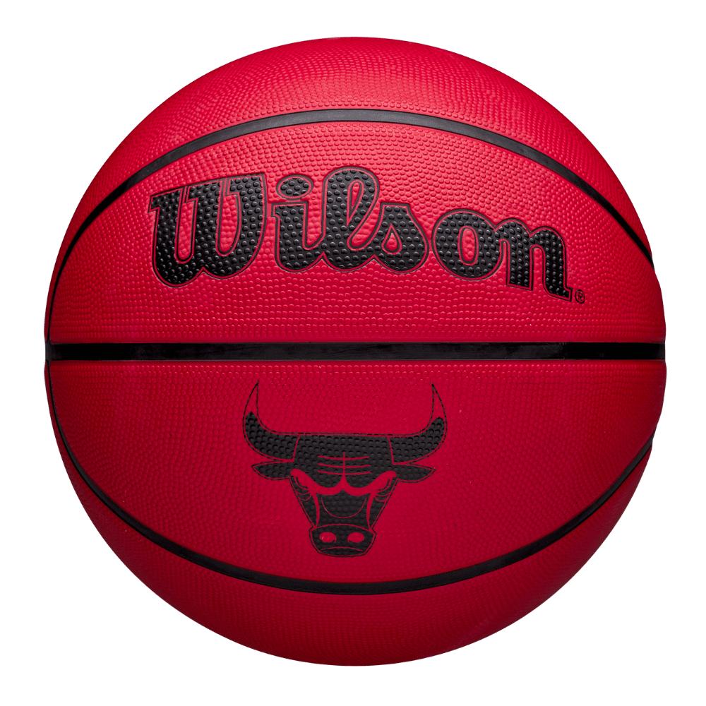 Balón Basketball Wilson Nba Team Tribute Solid Chicago Bulls Tamaño 7