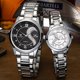 thumbnail image 3 of Relojes de pulsera DREAMING Q&P Fq-102 de acero inoxidable, juego de 2, 3 of 8