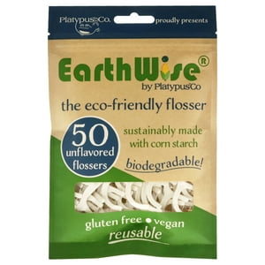 Platypus - Earthwise Hilo Dental Ecológico De Para Unisex - Unidad Hilo Dental