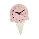 thumbnail image 4 of Mini Reloj De Pared Helado Hogar Reloj Colgante De Madera Para Decoración De Pared Del Hogar Rosa, 4 of 5