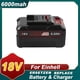 thumbnail image 1 of 1 Pack Packs de Batería de 18V 6000mAh Compatibles con Einhell Tools X-Change 4511396 4511437neu PXBP-600 PX-BAT52 Batería Inalámbrica para Herramientas Eléctricas, 1 of 8