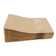 thumbnail image 1 of Bolsa De Papel Kraft 50x Bolsa De Pie Embalaje Con Cierre De Cremallera De Alimentos Con Ventana 18x26 + 4, 1 of 5