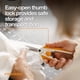 thumbnail image 2 of Tijera Fiskars MicroTip 5 Acero Inoxidable Easy Action, 2 of 3