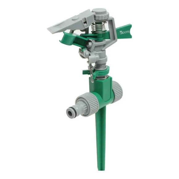 Regador Aspersor De Impacto Estaca Empalmable Manguera 1/2