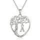 thumbnail image 1 of 925 Collar De Árbol Eterno De La Vida De Plata De Ley Para Mujeres A Z Carta Inicial Collar Regalo De Joyería De Cumpleaños Aniversario, 1 of 5