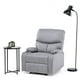 thumbnail image 2 of Bergere Reclinable New Dante Grey Con Posavasos, 2 of 5