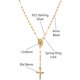 thumbnail image 2 of Collar Savlano 24 cm 4 mm Plata con baño de oro 18K, 2 of 6