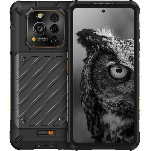 Celular Rugged Rugone Xever 7 - Esim 2, Incluye 2 Baterías + Dock De Carga, Pantalla Amoled, Linterna Torchx 230lm, Cámara Visión Nocturna 64mp, Carga Rápida De 33w