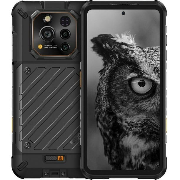 Celular Rugged Rugone Xever 7 - Esim 2, Incluye 2 Baterías + Dock De Carga, Pantalla Amoled, Linterna Torchx 230lm, Cámara Visión Nocturna 64mp, Carga Rápida De 33w