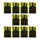 thumbnail image 5 of 10 Uds. de objetivo de papel/autoadhesivo de 12 pulgadas x 18 pulgadas silueta humana/objetivos de silueta de papel de campo de tiro/objetivos de tiro, 5 of 5