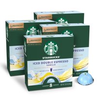 Cápsulas De Café Starbucks De Nespresso Vertuo Iced Vanilla, 32 Unidades
