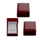 thumbnail image 1 of 3x Anillo De Bodas De Lujo De La Joyería De Madera Anillo De Almacenamiento Caja De Exhibición Anillo De Bodas, 1 of 4