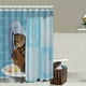 thumbnail image 3 of 1pc Cute Bathroom Set with Shower Curtain, Non-Slip Rug, Toilet Mat, and Lid Cover Pad - Perfect for Bathroom Decor and Organization, 3 of 4