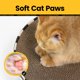 thumbnail image 4 of Bloc de rascar ovalado Cat Scratcher Cardboard Conlun 2 en 1, 4 of 9