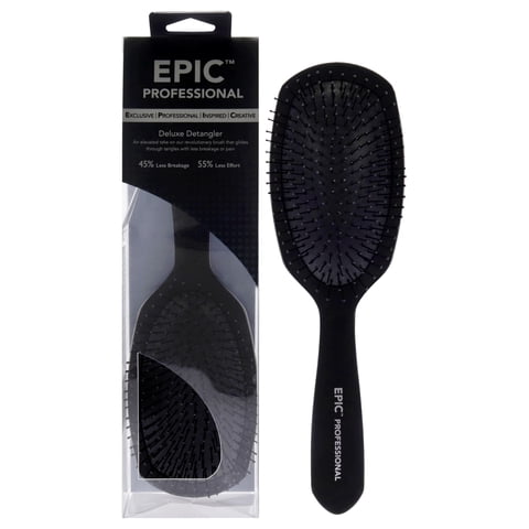 Cepillo Desenredante Wet Brush Pro Epic Deluxe Negro Unisex