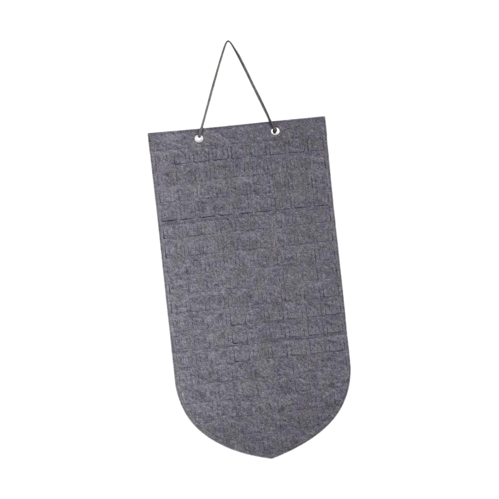 Magideal - Bolsa Colgante Para Exhibir Broches, Almacenamiento De Broches, Tablero De Exhibición De Broches, Estuche De Almacenamiento De Joyas Para Decoración D Gris