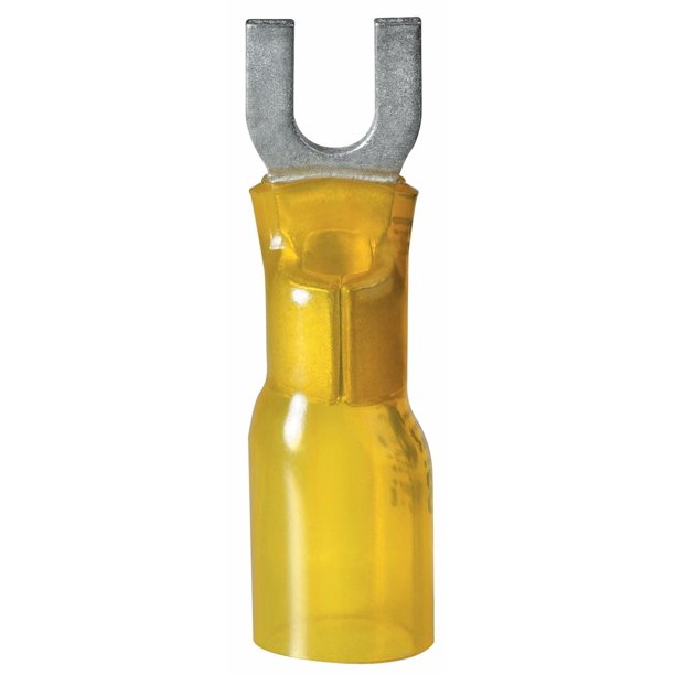 Terminal Spade, Gardner Bender AMT-116, termorretráctil, 12 — 10 AWG, paquete de 3 unidades