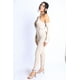 thumbnail image 3 of Conjunto con Cuello Halter Cruzado, Escote Tipo Cerradura y Hombros Descubiertos con Detalles Overlock, 3 of 5