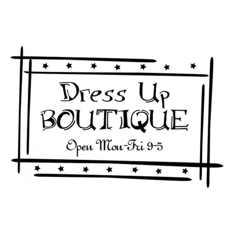 Rienda Libre Graphics - Decomural Dress Up Boutique Girls Ws-17328