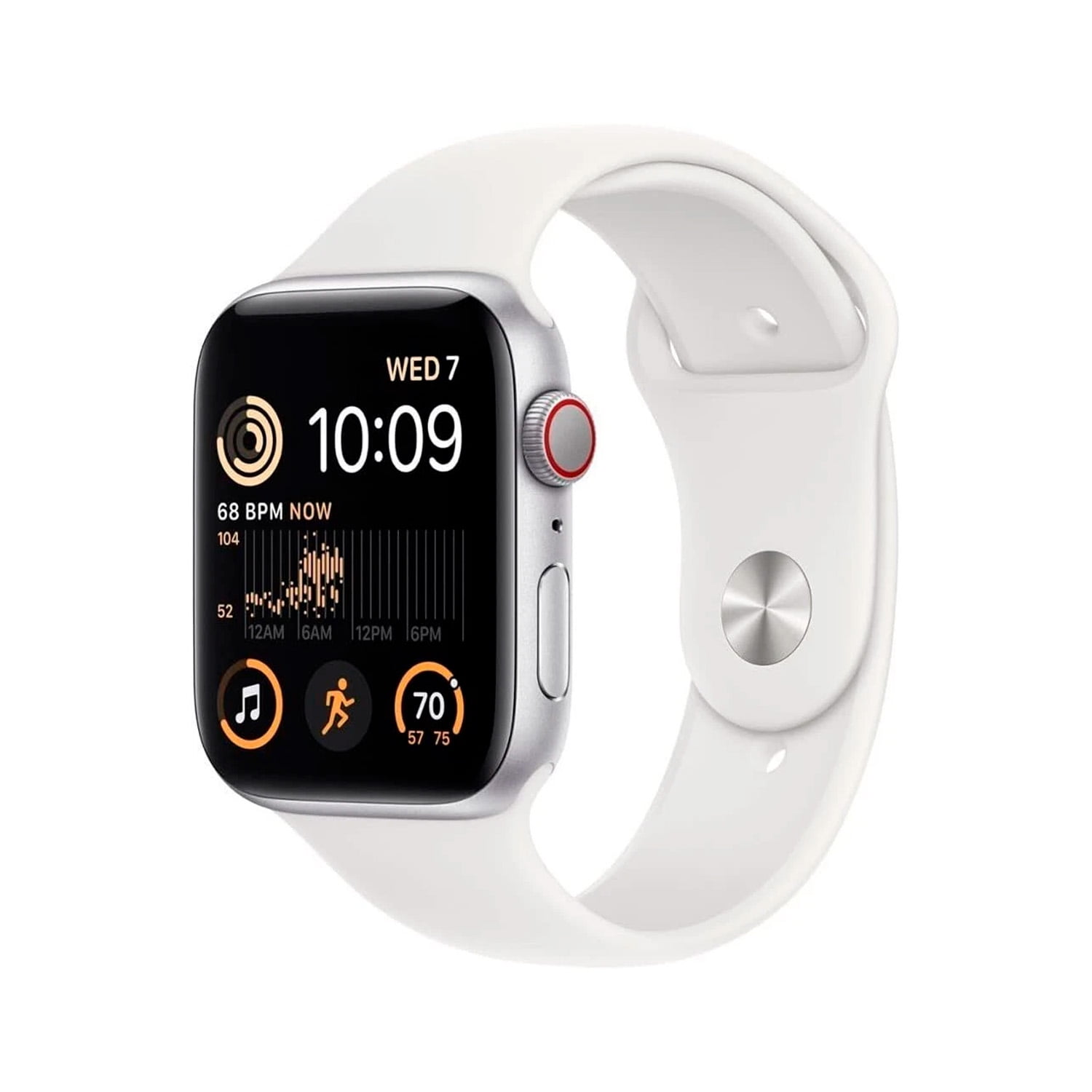 Apple Watch Se Gps (2da Gen) 40mm Caja Aluminio Correa Blanca